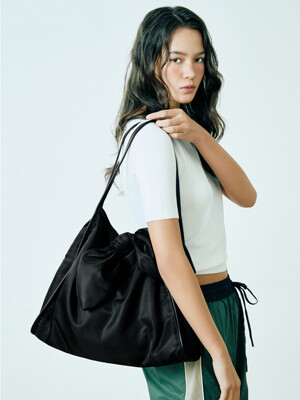 Ribbon Shopper_BLACK