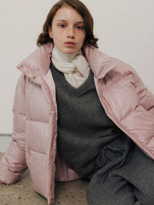 Duck Down Padding Jumper  Gream Pink (WE4X38C89X)