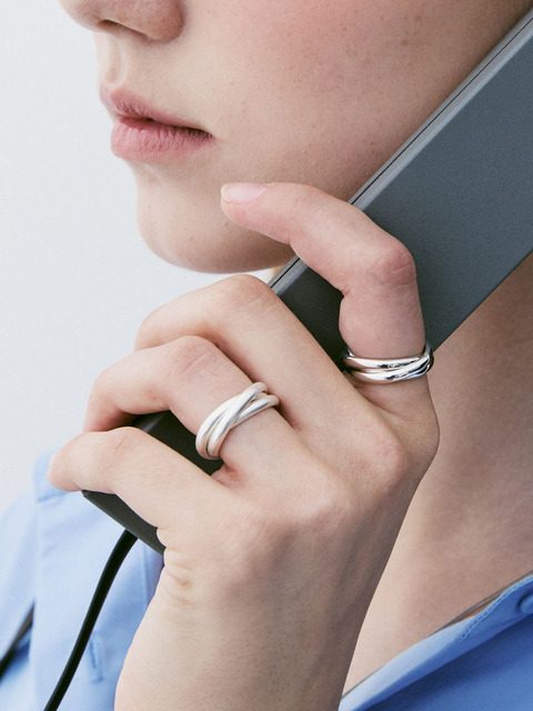 로아주][silver925]starry cubic necklace