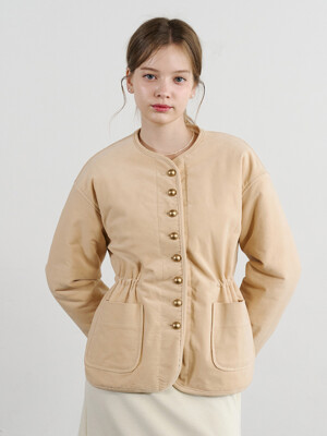 Lautre Velvet Padded Jacket