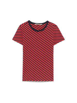 [팔로마 울] SS25  반팔 티셔츠 UD5901 BORO RED