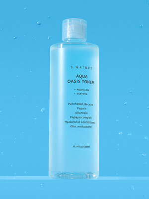 [수분진정촉촉] 아쿠아 오아시스 토너 300ml 대용량