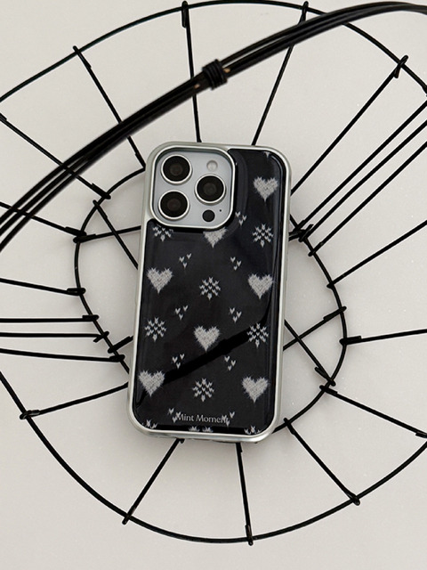 민트모먼트 [듀오/18PRO/폴드8]Snowflake iphone galaxy case [+magsafe]