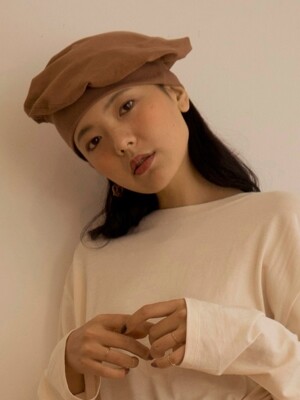 BREAD BERET BROWN