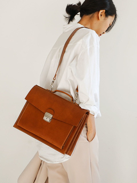 숄더백 - 가죽공방 헤비츠 (Hevitz) - 154 classic square bag [Over]