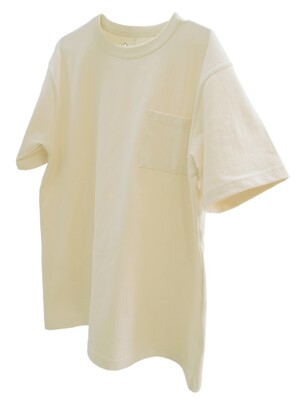 Comfy Pocket T-Shirt_Cream
