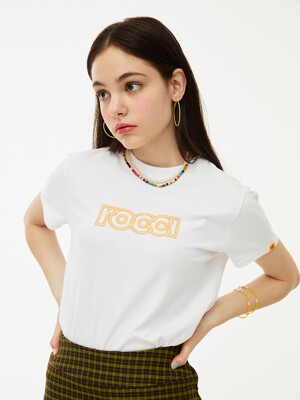 ROCCI Gradation T-shirt [WHITE]