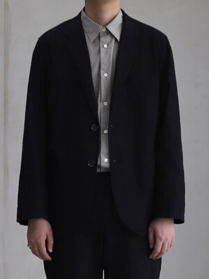 ALL WEATHER STANDARD JACKET (LINEN) BLACK