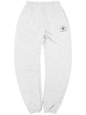 CLUB 1989 SWEATPANTS (MELANGE WHITE)