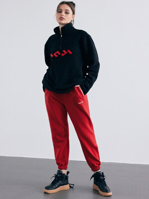 INJIACTIVE JOGGER PANTS 스칼렛레드