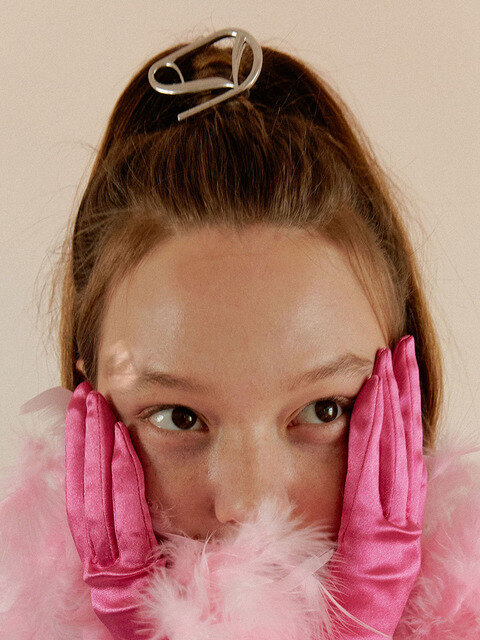 헤어액세서리 - 라츠유 (LOTS YOU) - lotsyou_lotsyou symbol hair tie