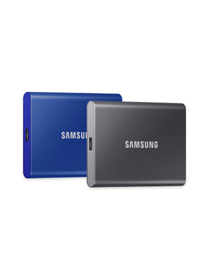 삼성 포터블 외장SSD T7 1TB(블루/그레이) (인증점)