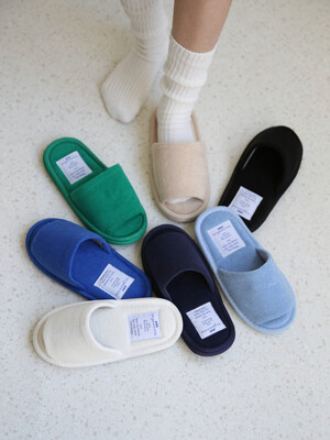 테리 홈 실내화 층간소음 슬리퍼 6colors