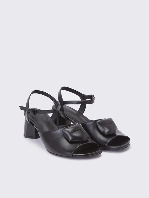 샌들 - 슈콤마보니 (SUECOMMA BONNIE) - Beatles sandal(black)_DG2AM23003BLK