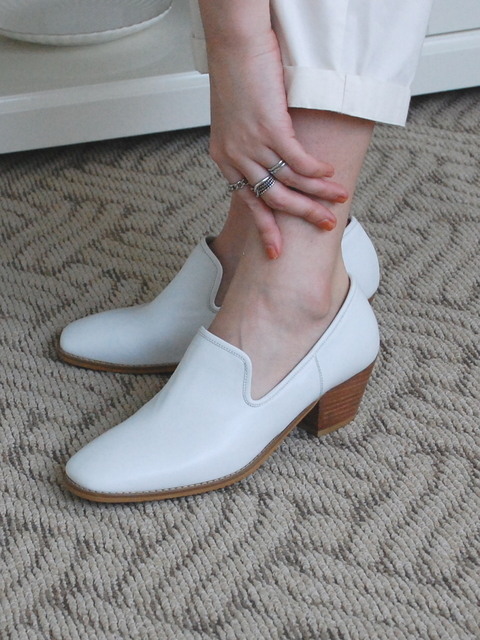 펌프스 - 투콤 (2comm) - Molto Loafer heel(3colors,5cm)