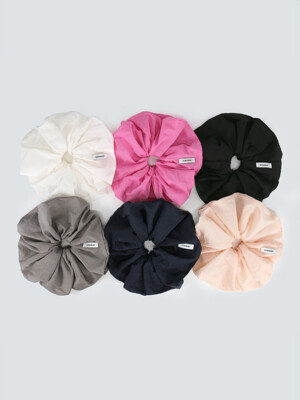 basic silky cotton scrunch (6color)