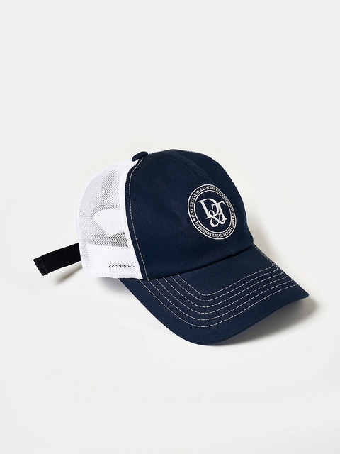 골프,스포츠웨어,모자,모자 - 디셈버텐 (December Ten) - D&T Trucker Cap (Navy/White)