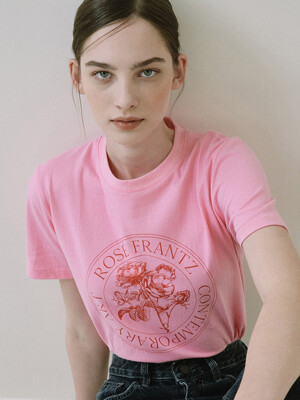 Classic Flower Tee [Pink]