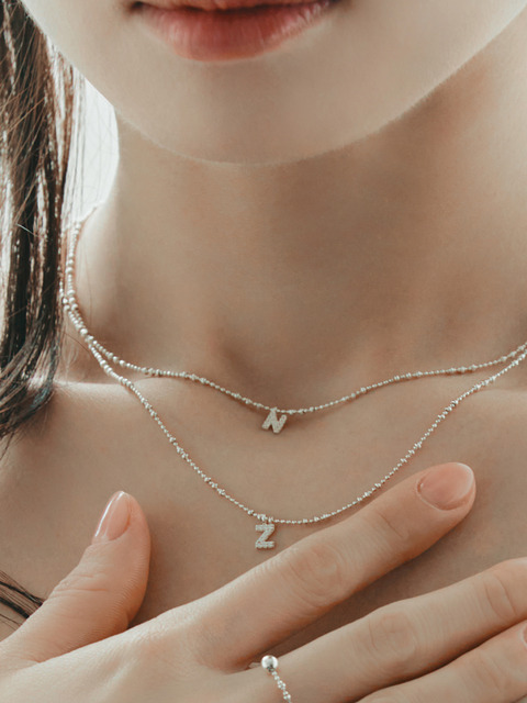 주얼리,주얼리 - 즈니 (zney) - Dear my name_initial necklace