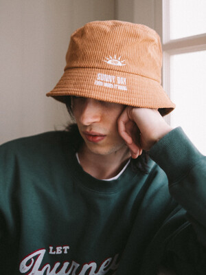 Sunny Day Corduroy Bucket Hat_2 Colors
