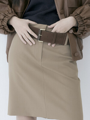 Solid Mini Skirt_LFKAS24200BEX