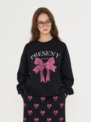 MET present sweatshirt black