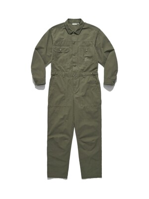 피그먼트 점프수트 (KHAKI)
