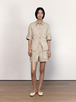 NOOMI SHIRT, LIGHT BEIGE