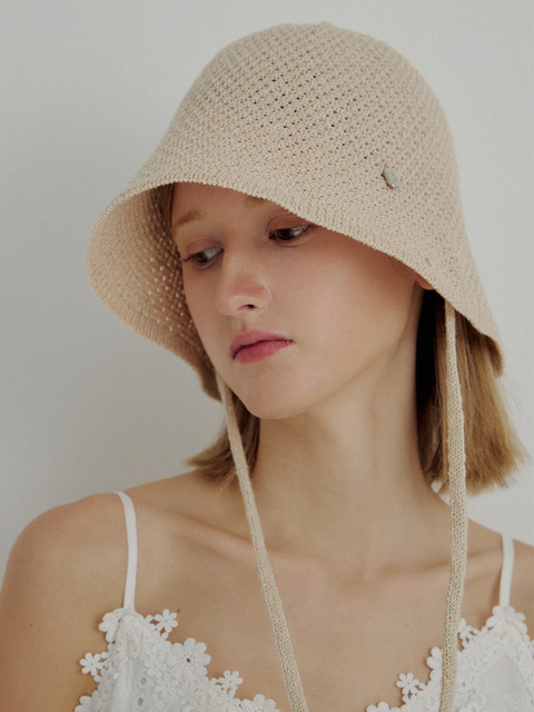 Marchen ♥ Roide strap bucket hat /追跡付 메르헨]Roide strap bucket hat_3color