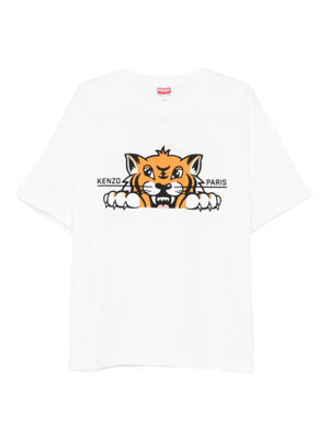 [겐조] FW25  반팔 티셔츠 FF65TS4514SG02