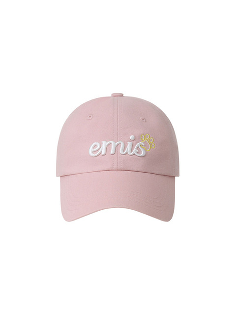 ★EMIS★ LETTERING LOGO BALL CAPIVORY m1037_1496748 이미스]LETTERING LOGO BALL CAP-IVORY
