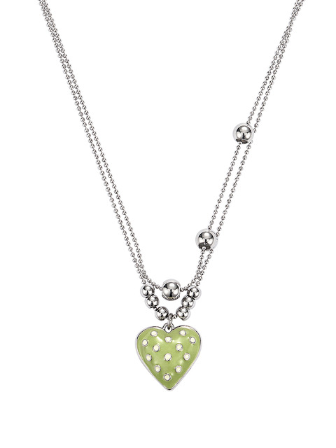 [韓国人気ジュエリー] nff two line gemstone pearl necklace 엔프프 two line gemstone pearl necklace - 위시버킷