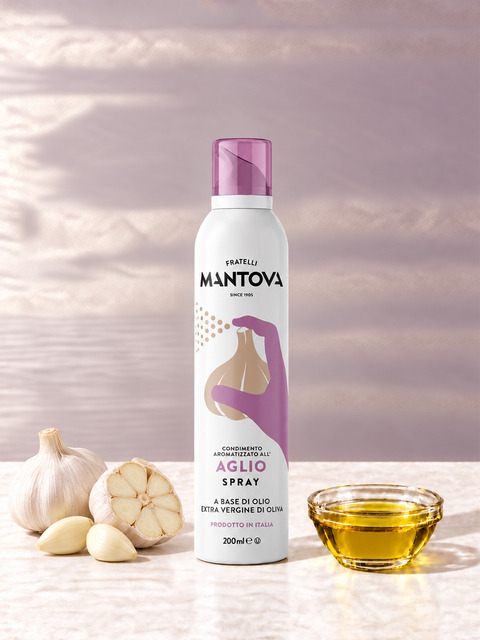 만토바 갈릭향 엑스트라 버진 올리브오일 스프레이 200ml