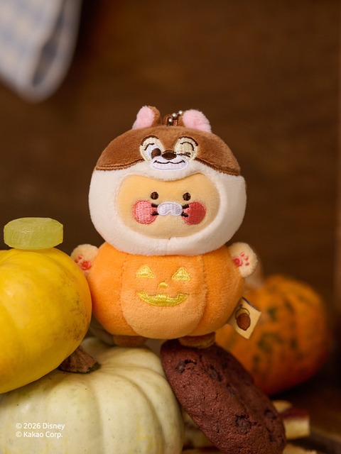 카카오프렌즈 칩앤데일 I 카카오프렌즈 키링인형 펌킨_춘식이
