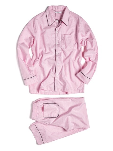 (M) Woody PJ Set Oxford Pink