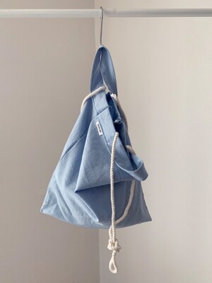 string eco bag_blue