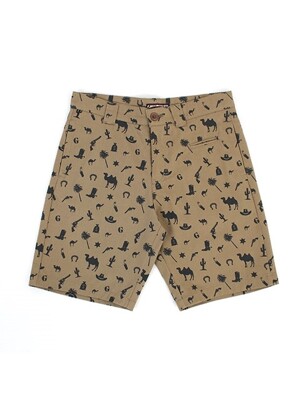 WESTERN SHORT PANTS (BEIGE)