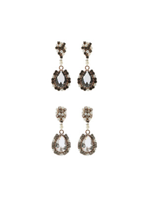 Crystal ``drop`` Earrings