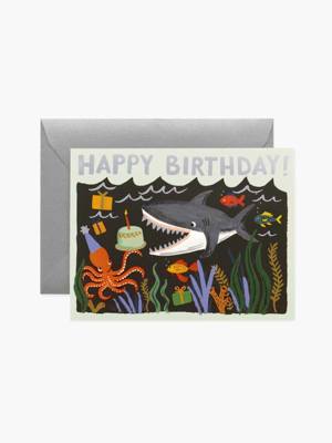 Shark Birthday 생일 카드