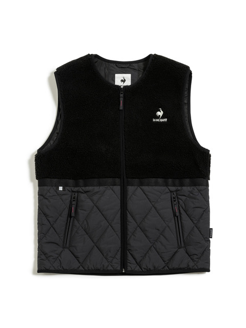 스포츠웨어,스포츠웨어,애슬레저 - 르꼬끄 스포르티브 (Lecoq sportif) - 에코하이크 퀼팅뽀글이 베스트 자켓 (QM421LJKO3)