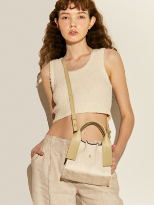 Lucky Pleats Canvas Tote Pop XS (ALL)