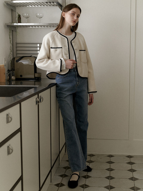 팬츠,데님,데님 - 이슈넘버 (ISSUE NUMBER) - 3.72 Basic jeans (Blue)