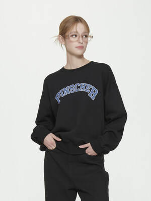 PINSCHER ARCH LOGO SWEATSHIRT BLACK (RATS720E)