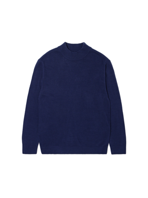 UNI BASIC 풀오버 스웨터 (블루)