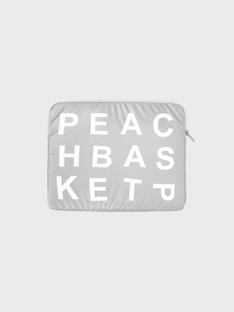휴대폰/기기케이스,휴대폰/기기케이스 - 피치바스켓마켓 (peachbasketmarket) - p.b laptop pouch (silver)