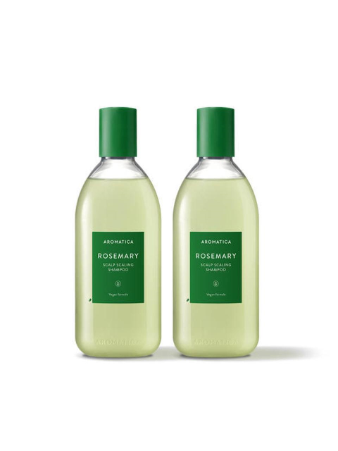 헤어케어 - 아로마티카 (AROMATICA ) - 아로마티카 로즈마리 스칼프 스케일링 샴푸 400ml, 2개구성