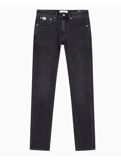 데님 - 캘빈클라인 진 (Calvin Klein Jeans) - 남 블랙 모던 테이퍼핏 서스테이너블 데님 J320696 1BY
