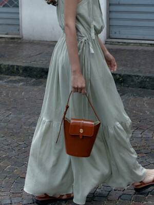 [단독]Sac Vase TanBrown