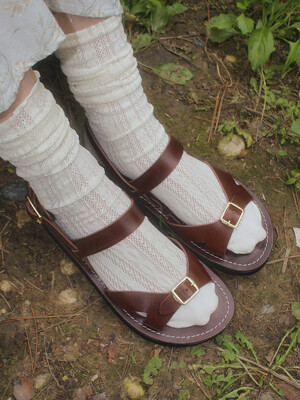 [단독][NOEY] I Sandal_BROWN