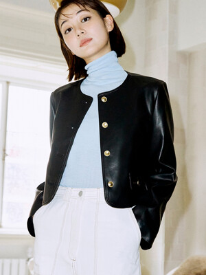 Claire Vegan Leather Jacket